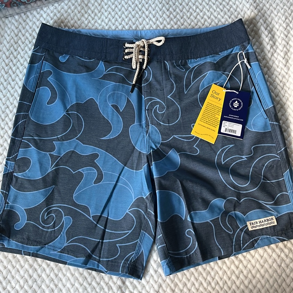 NWT Fair Harbor Boardshort Men’s Swimsuit